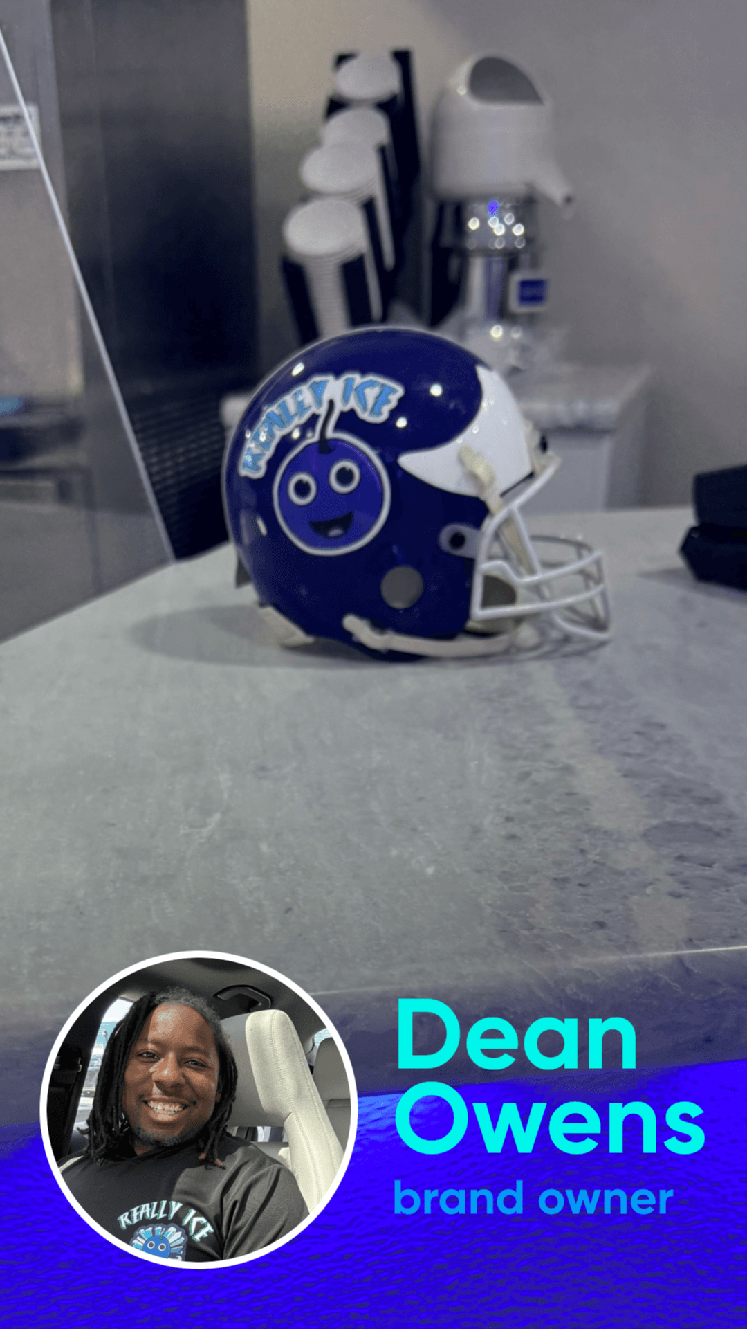 Dean Owens, founder of Really Ice